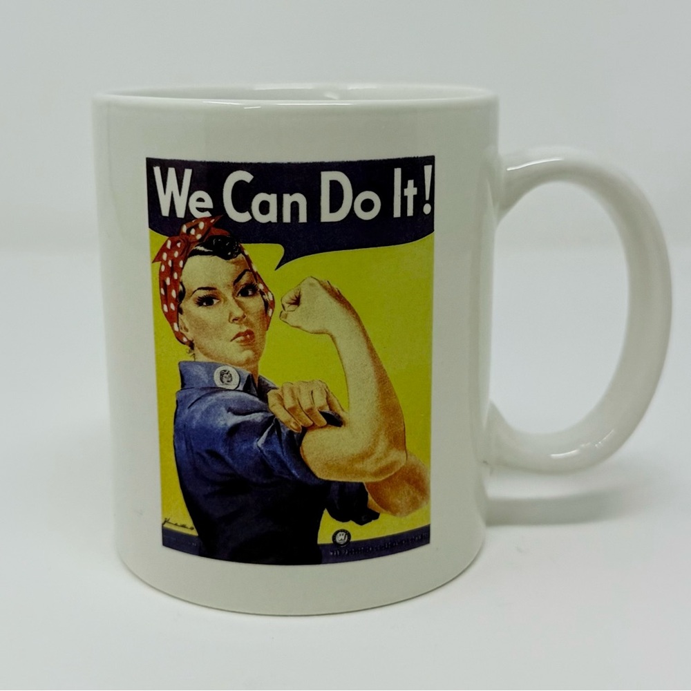 We Can Do It! Rosie the Riveter White Mug